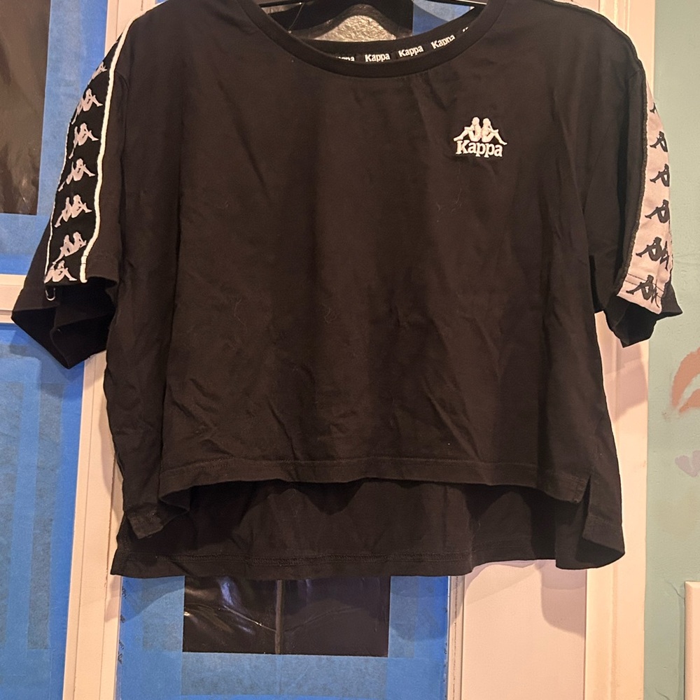 Kappa Black Logo T-Shirt
